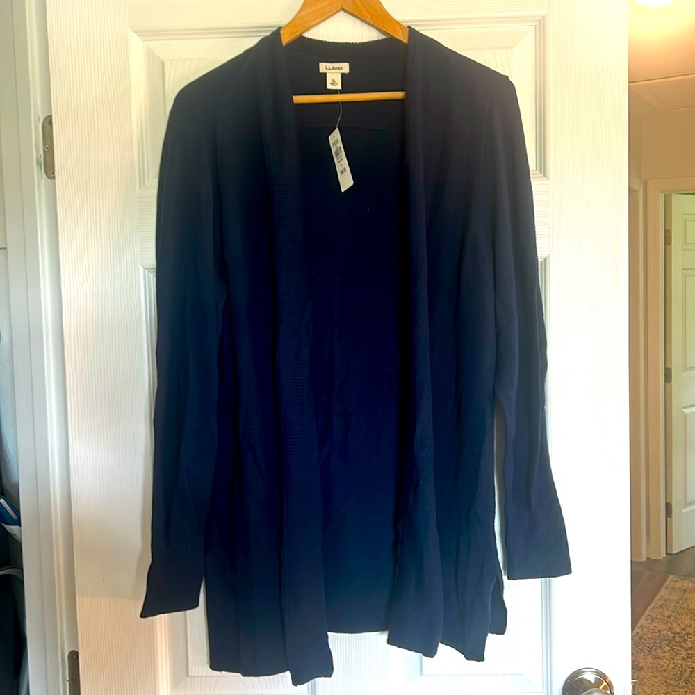LL Bean cardigan